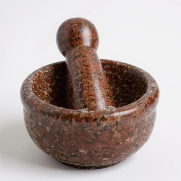 Granite Marble Mortar and Pestle Set (Round)