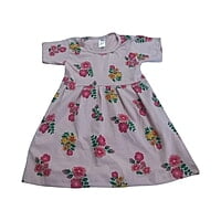 4 Years Baby Girl's Short-Sleeve Floral Print Dress 4 Years Baby Girl's Short-Sleeve Floral Print Dress