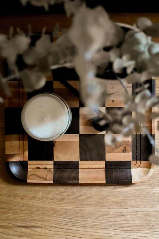 Assiettes Damier