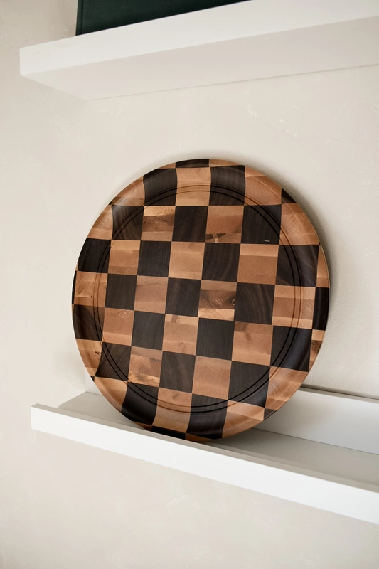 Assiettes Damier