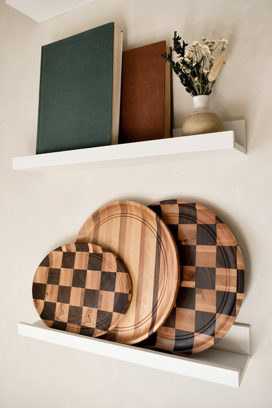 Assiettes Damier
