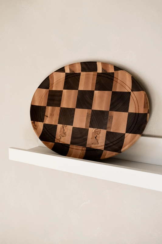 Assiettes Damier