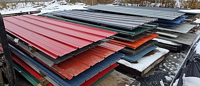 No 2, Tôle 36 pouces (Nombre de pied carré)