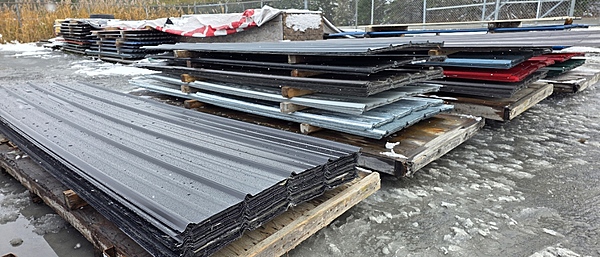 No 3, Tôle 36 pouces (Nombre de pied carré)