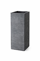 Monstera Deliciosa – Pot carré haut noir Fiberstone (71 pouces)