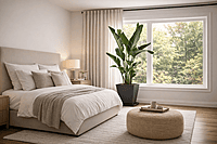 Oiseau du paradis – Pot carré noir en métal galvanisé (6 pieds) Fabrication Québec Oiseau du paradis – Pot carré noir en métal galvanisé (6 pieds) Fabrication Québec