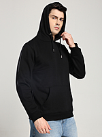 Men’s Classic Black Hoodie – Timeless Comfort for Canadian Living (Regular)