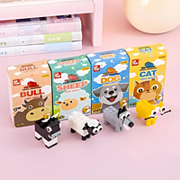 DIY Animals Puzzle Pencil Sharpener ( 1pc )