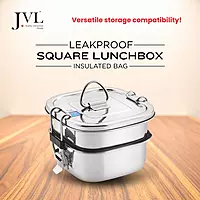 Square Leak Proof Lunch Box (Two Tier) Square Leak Proof Lunch Box (Two Tier)