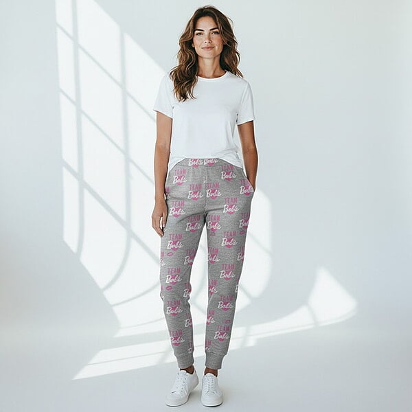 Girls Pant 1 pcs (Team Barbie Print ) Girls Pant 1 pcs (Team Barbie Print )