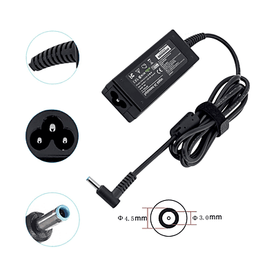 65W Laptop Charger for HP