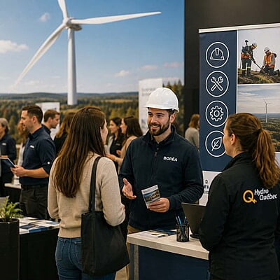 29 septembre 2026 Présentation des partenaires Éoliens et Hydro-Québec