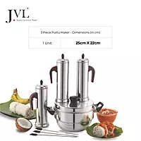 3 Puttu Maker with Triply Base 3 Puttu Maker with Triply Base