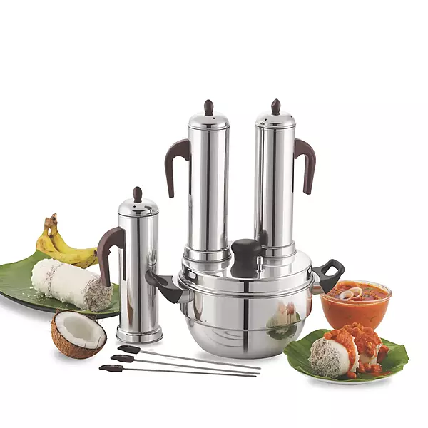 3 Puttu Maker with Triply Base 3 Puttu Maker with Triply Base