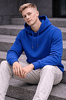 Men’s Diode Blue Hoodie – Vibrant. Minimal. Canadian. (Relaxed)