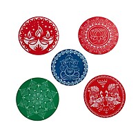 Rangoli Design Very Big Stencil 18''