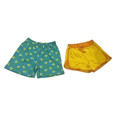 Shorts 2 pcs 1 set (5-6 Years) yellow and Green Shorts 2 pcs 1 set (5-6 Years) yellow and Green