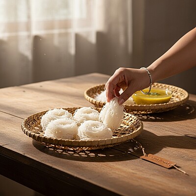 Bamboo idiyappam Plate 2 pcs