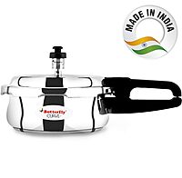 Butterfly Curve Stainless Steel Pressure Cooker, 2 Litre, Silver