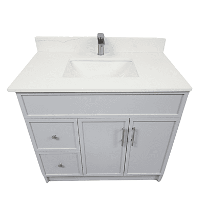 HDF Slim Shaker Vanity 36" 