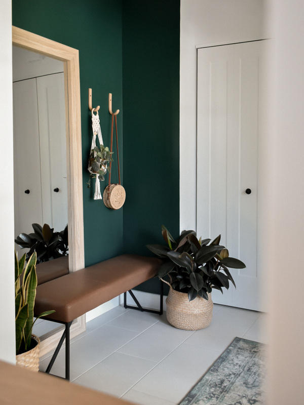 Crochets muraux Noir & Bois