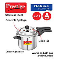 Prestie Stainless Steel 4 Litre Rice cooker