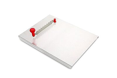 4B Four Brothers Royal Cutting/Chopping Board with Knife (Dual Blade) Premium Stainless Steel