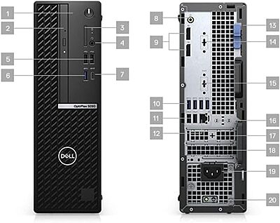 Dell optiplex 5090 Mid tower Corei7-10700 16GB 512GB Win11Pro (90-Days Warranty)