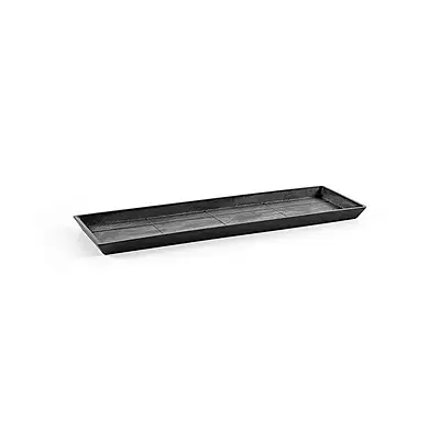 Saucer Rectangular 65 Dark Grey