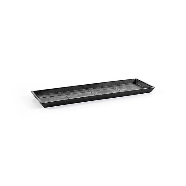 Saucer Rectangular 65 Dark Grey