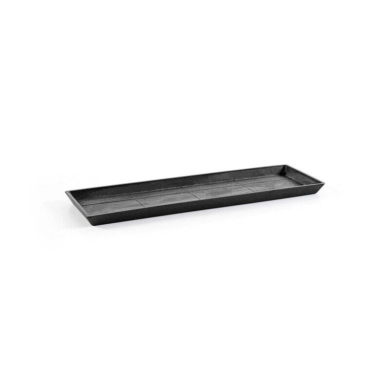Saucer Rectangular 65 Dark Grey