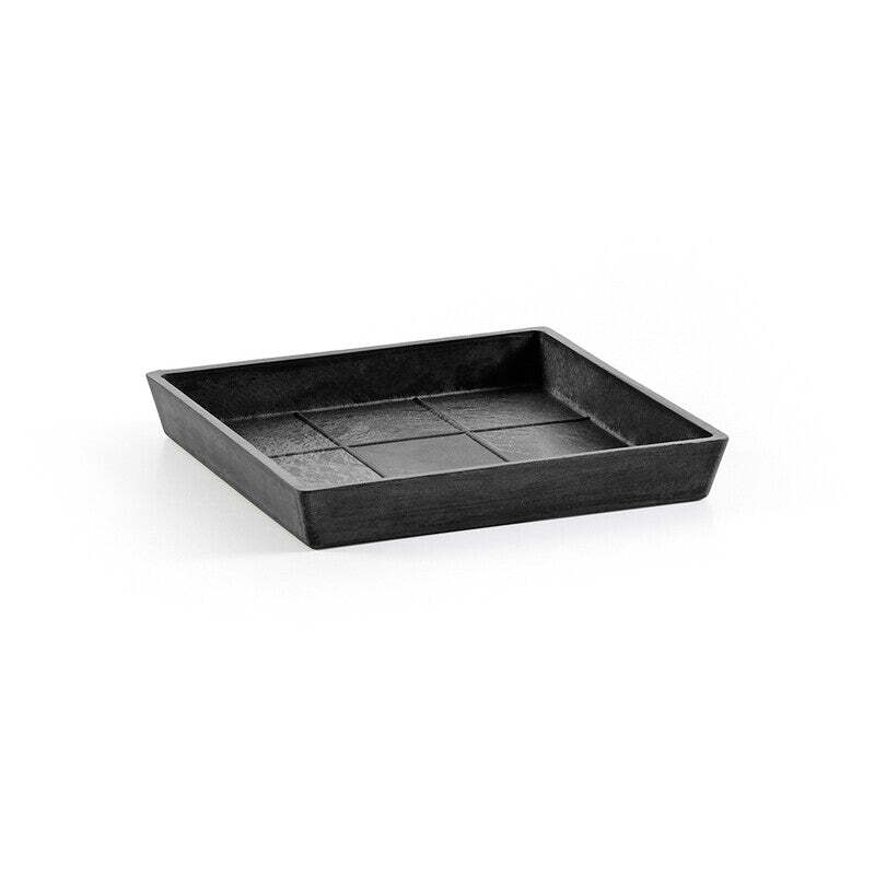 Saucer Square 50 Dark Grey