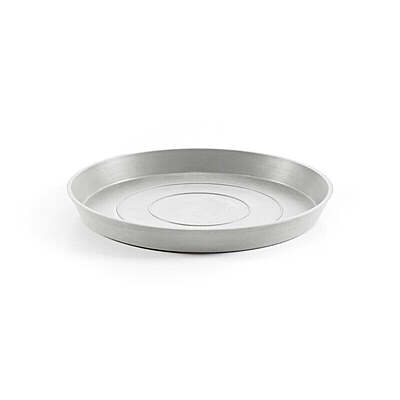 Design Saucer Round 20 White Grey