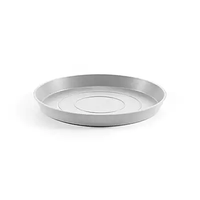 Saucer Round 40 White Grey
