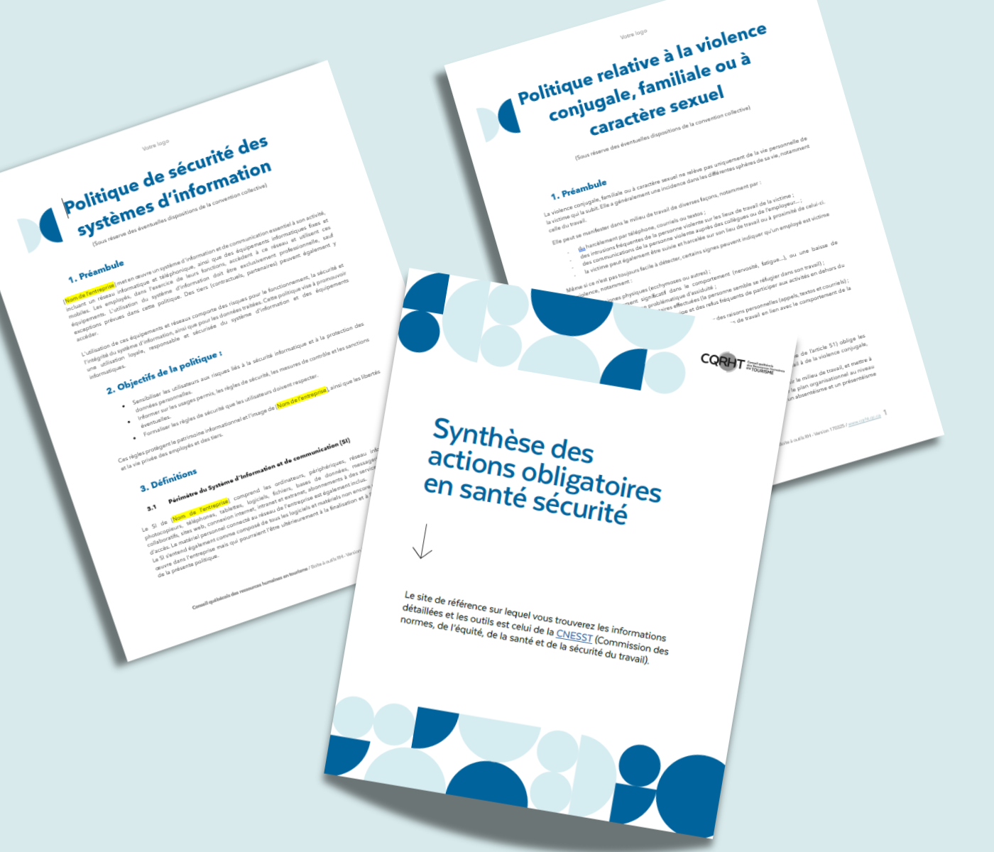 6. Santé sécurité - 4 outils RH
