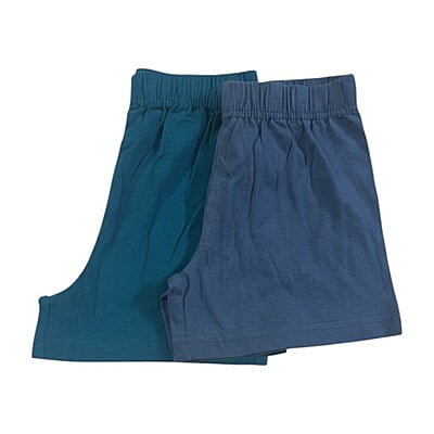 Shorts 2 pcs 1 set (3-4 Years) Dark Blue & Blue Shorts 2 pcs 1 set (3-4 Years) Dark Blue & Blue