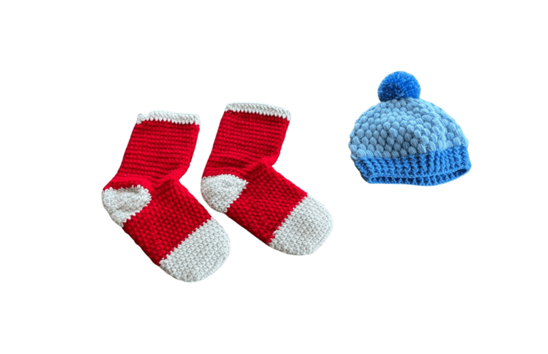 Baby Socks and Hat