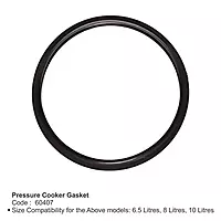 Prestige Deluxe Stainless Steel Senior Pressure Cooker Gasket - PR60407 Black 1 Pc