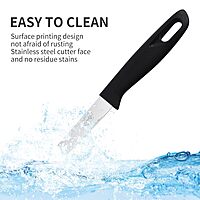 Pigeon by Stovekraft Edge High Grade Stainless Steel 4 Pcs Kitchen Knife Set | Black