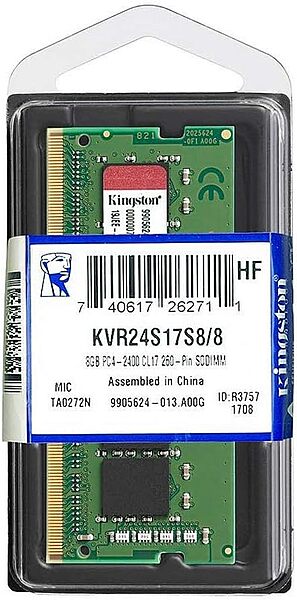 8GB DDR4-2400 Laptop RAM Kingston (90-Days Warranty)