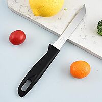 Pigeon by Stovekraft Edge High Grade Stainless Steel 4 Pcs Kitchen Knife Set | Black