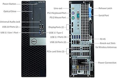 Dell optiplex XE3 SFF Corei5-8500 8GB 256GB Win11Pro (90-Days Warranty)