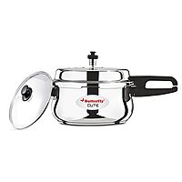 Butterfly Cute Ss Induction Compatible Outer Lid Stainless Steel Pressure Cooker With Glass Lid 2 liter Butterfly Cute Ss Induction Compatible Outer Lid Stainless Steel Pressure Cooker With Glass Lid 2 liter