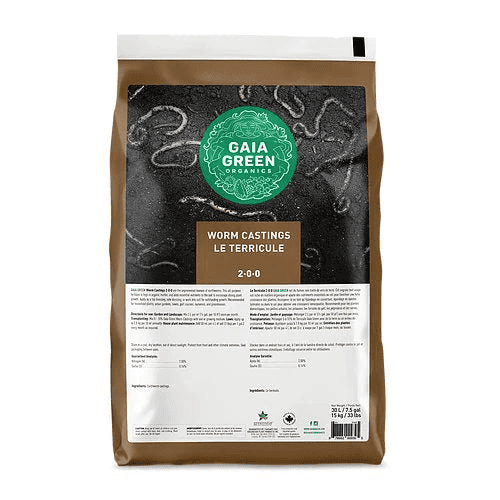 Gaia Green Worm Castings 2-0-0 - 30L