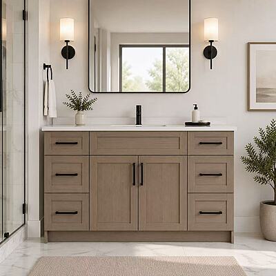 Vanity Dark Oak /  橡木 2号胡桃色