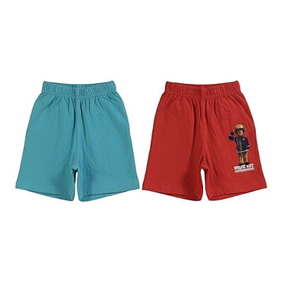 Shorts 2 pcs 1 set (2-3 Years) Light Blue & Dark Orange Shorts 2 pcs 1 set (2-3 Years) Light Blue & Dark Orange