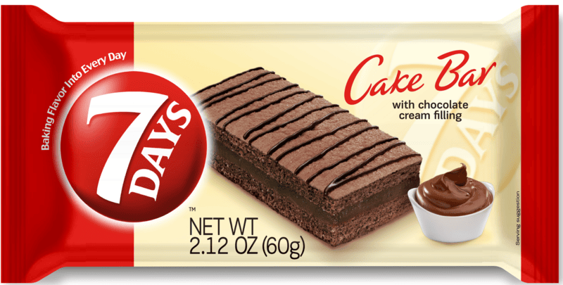 7 Days Cake Bars With Chocolate Filling 8 x 60 g