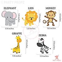 Party Propz Jungle Theme Decoration Swirls Hanging