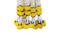Marigold flowers with white flower 2 pcs