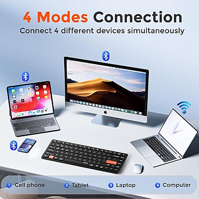 Dareu Wireless Keyboard and Mouse (90-Days Warranty)